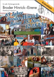 Basar 2025, 15. November, 12-18 Uhr