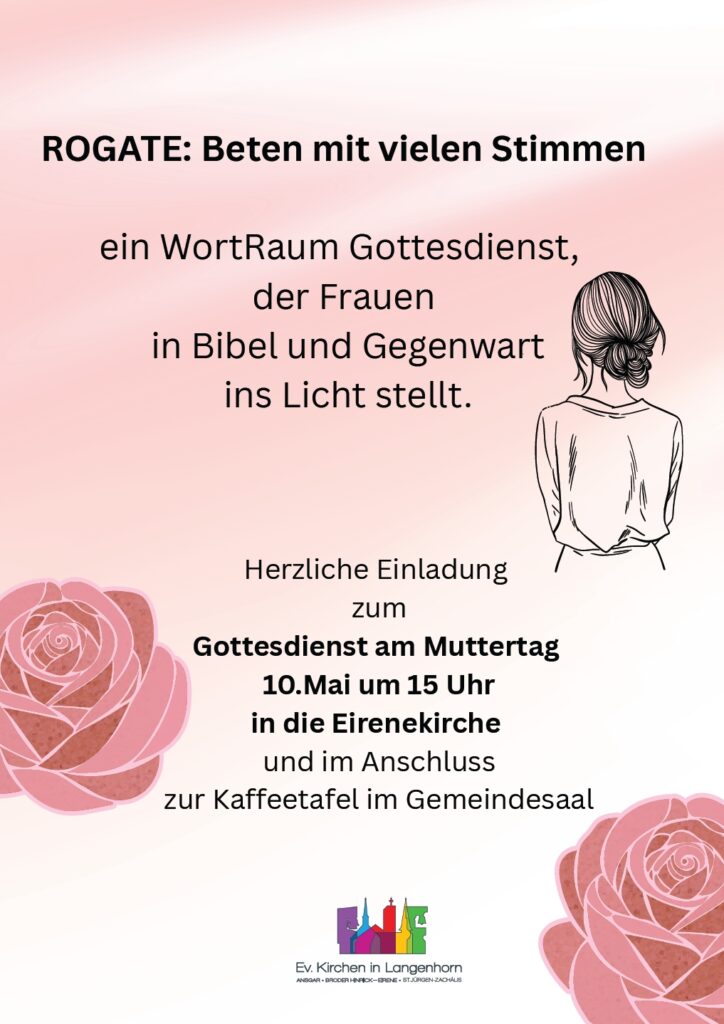 Plakat Muttertag in Eirene