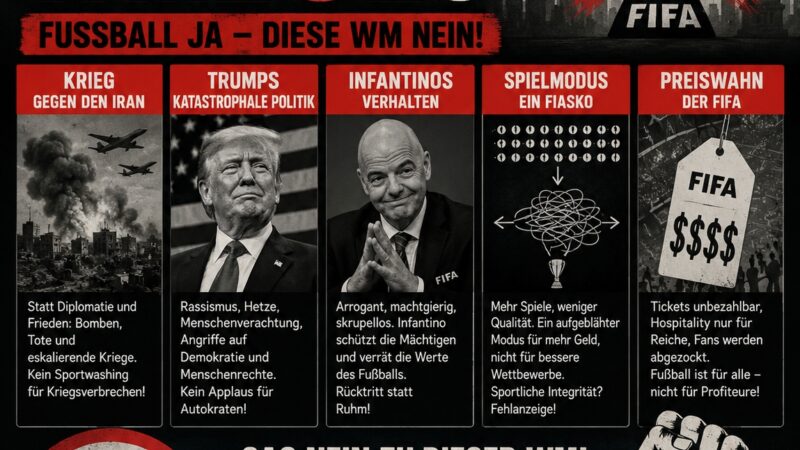 Gastbeitrag: Ich boykottiere die Fußball-WM 2026